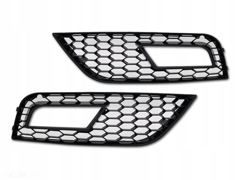 Atrapa Kratka RS style Black Audi A4 B8 8k Lift 11 - 1