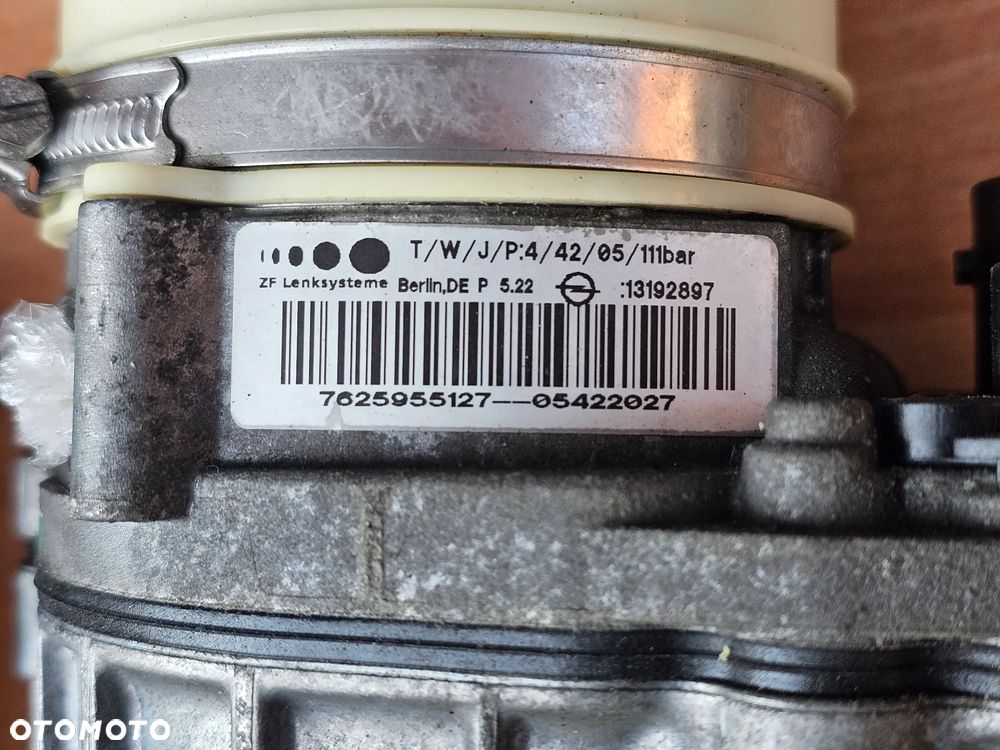 RÓŻNE NUMERY POMPA WSPOMAGANIA OPEL ASTRA H ZAFIRA B ZF EUROPA 13192897 13276990 13292554 - 6