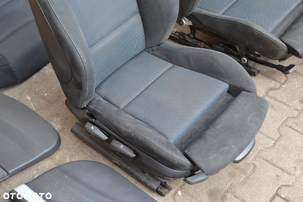 BMW E90 FOTELE KANAPA OPARCIE BOCZKI ALCANTARA SPORTSIZE MPAKIET KOMPLET - 8
