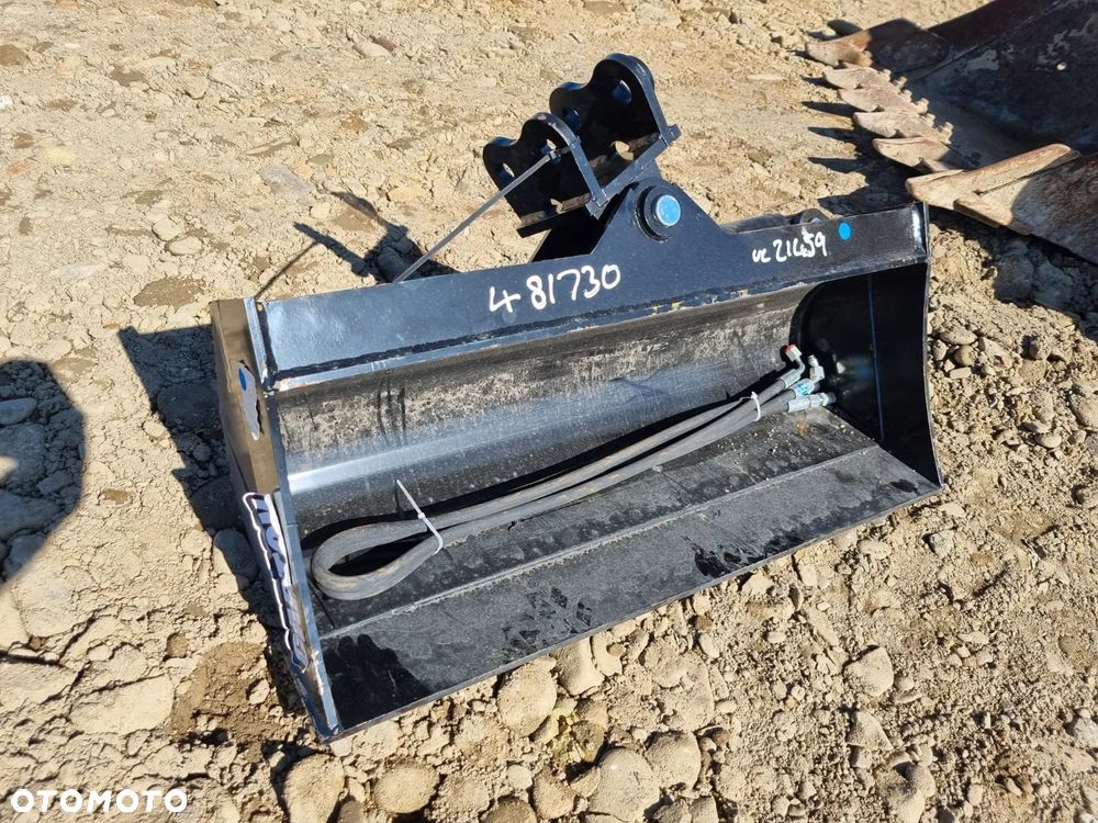 Łyżka skarpówka hydrauliczna 80cm 100cm skarpowa ukosowana do koparki koparka minikoparka