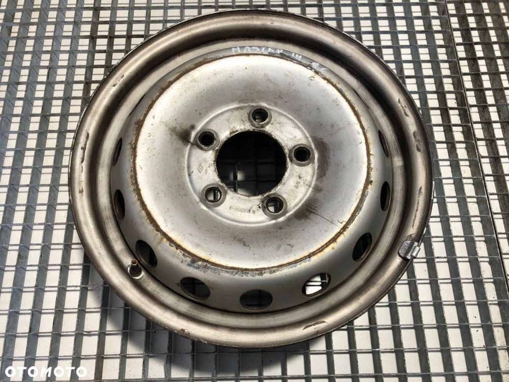 FELGA STALOWA 16  RENAULT MASTER III Platforma / podwozie (EV, HV, UV) 2010 - 2022 2.3 dCi 170 FWD - 1