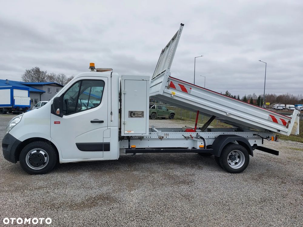 Renault Master/ wywrotka aluminiowa/ kamera cofania/ klima/ hak/ Francja - 4