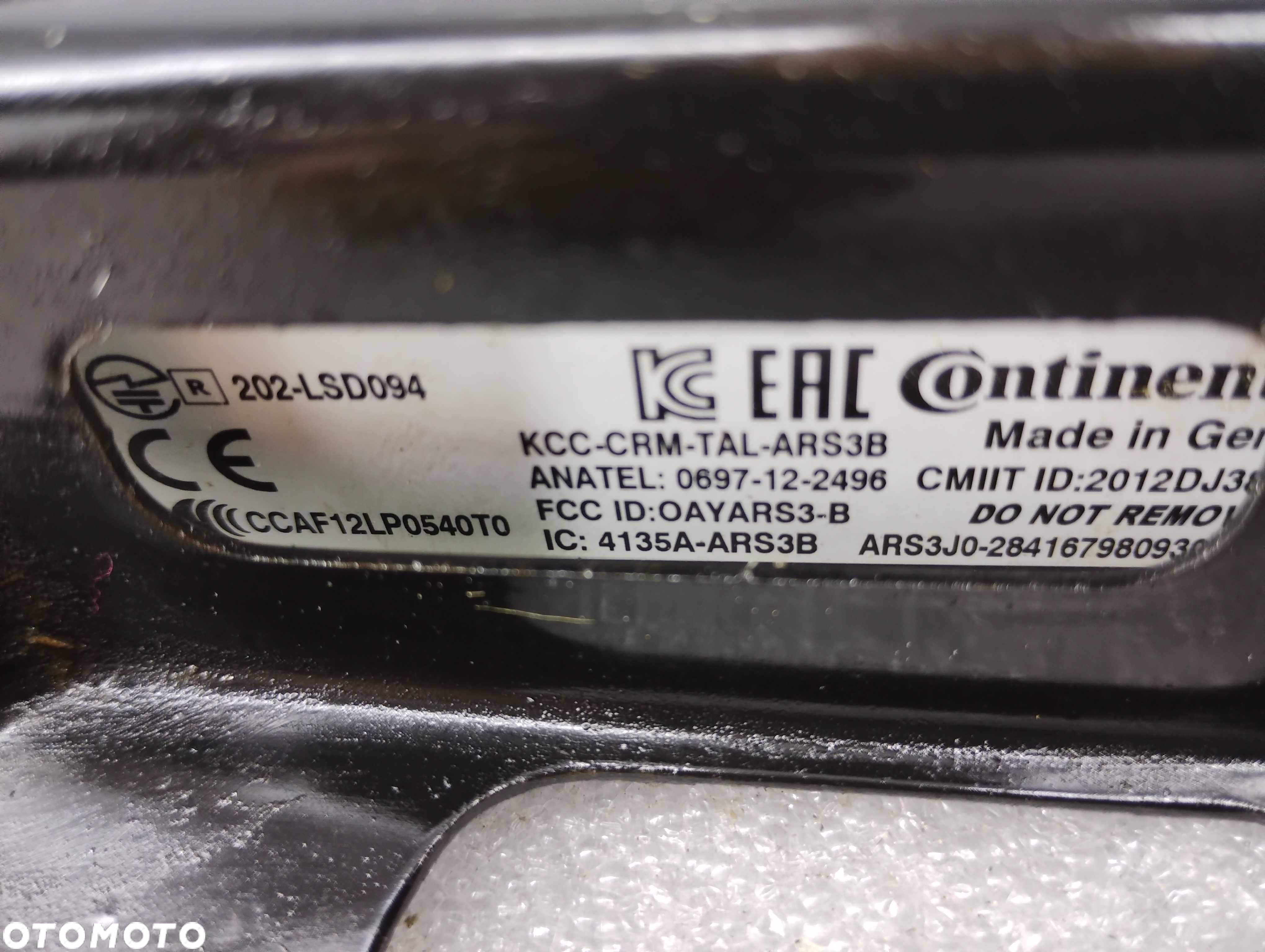 Radar Sensor Distronic Mitsubishi Outlander III - 4