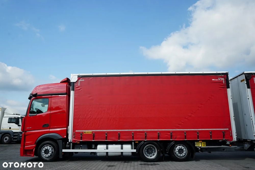 Mercedes-Benz ACTROS 2545 / ZESTAW TANDEM 120 M3 / PRZEJAZDOWY / FIRANKA - 7,4 M / BIG SPACE / WIELTON - 10