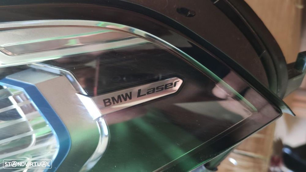 farol esquerdo Laser led BMW X7 - 5
