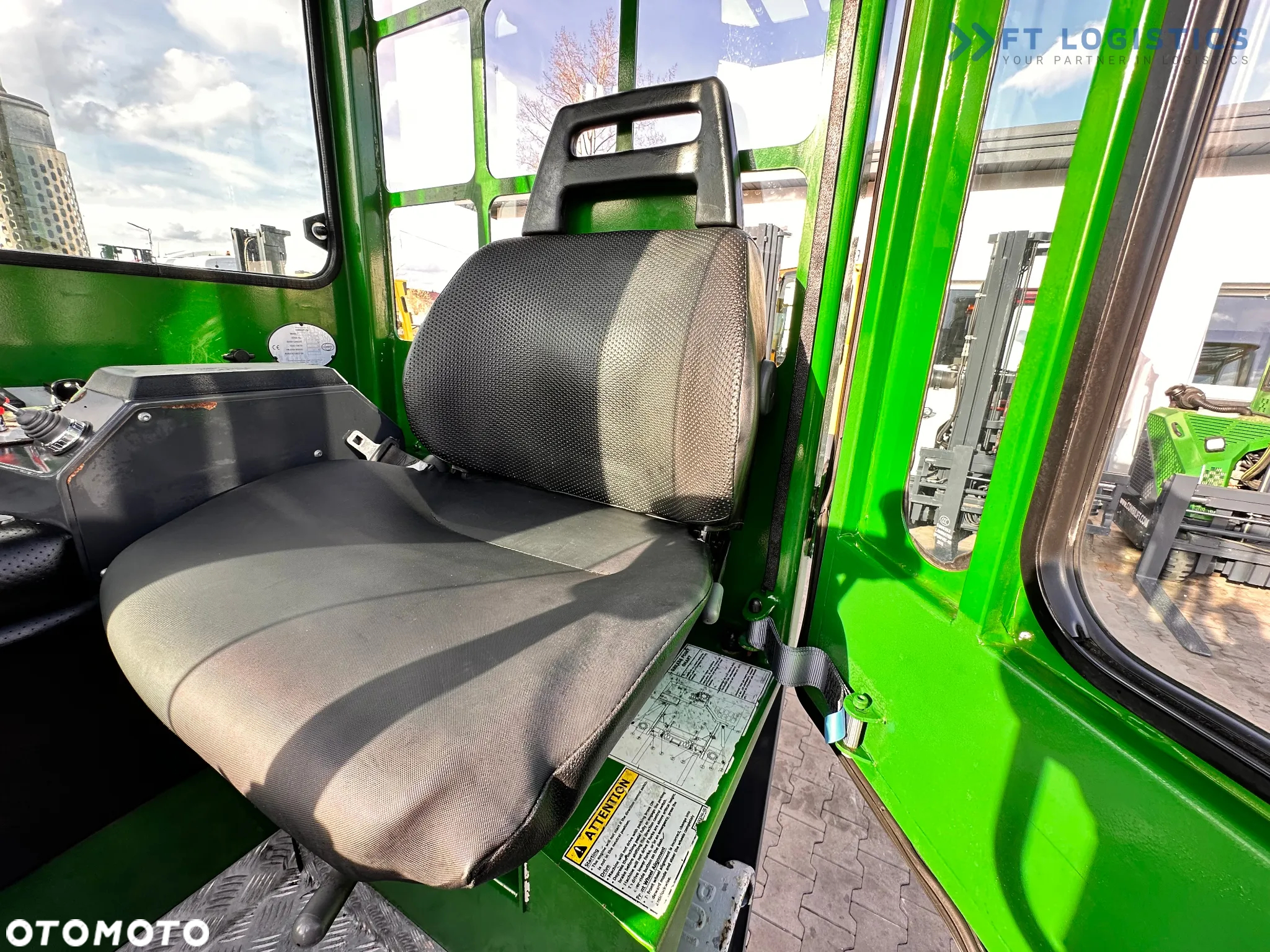 Combilift C5000XL / LPG / KLIMATYZACJA / SZEROKI POZYCJONER / DUPLEX / REGULOWANE WIDŁY / NOWE OPONY / STAN IDEALNY! - 15