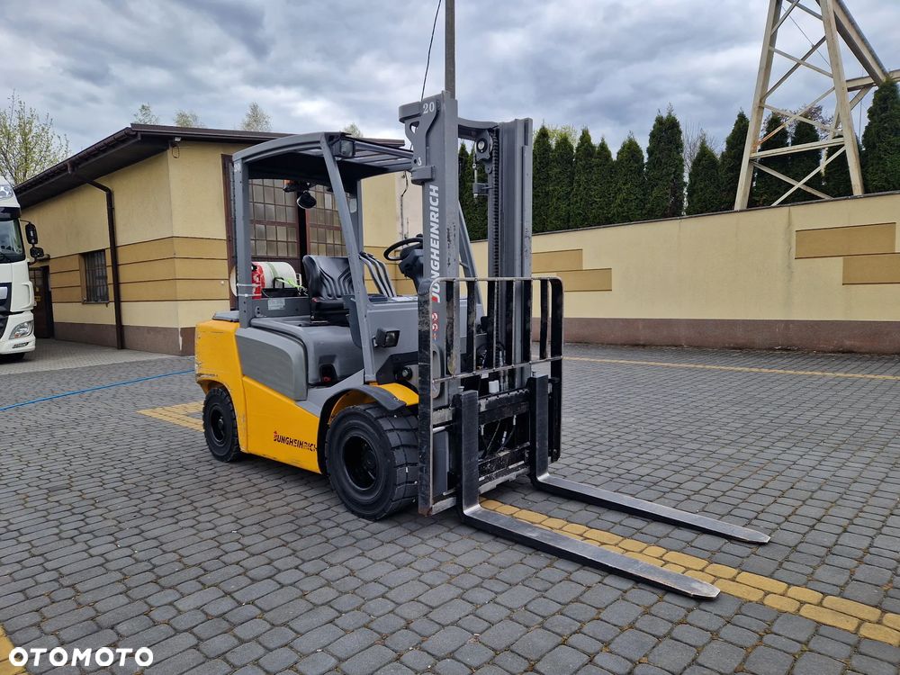 Jungheinrich TFG 430 / LPG / Udźwig 3 tony / Duplex / Przesuw Boczny / 2020 r. - 2