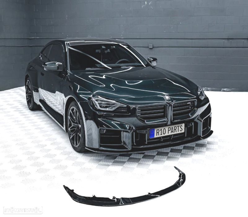 SPOILER LIP BMW G87 23- PRETO BRILHANTE - 1