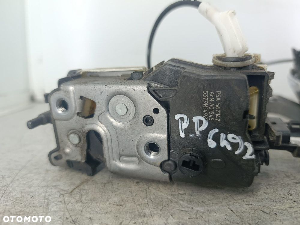 ZAMEK DRZWI PRAWY PRZÓD PEUGEOT 308 I PSA567147 - 5