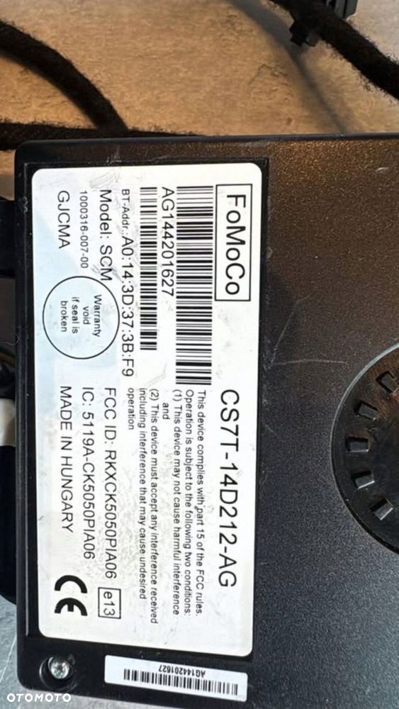 moduł bluetooth ford mondeo mk4 lift s-max mk1 lift - 2