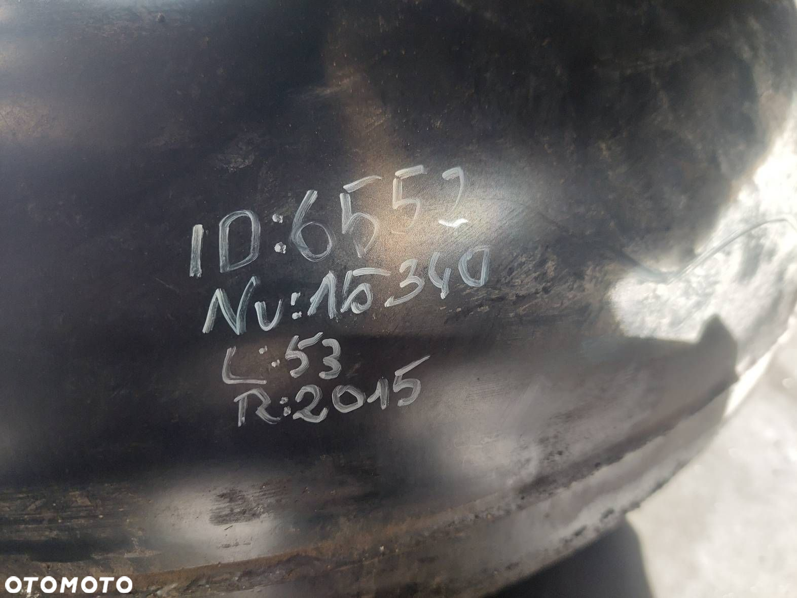 BUTLA GAZOWA LPG 53L 25 SIERPIEŃ 2025R W KOŁO PAPIER + ZAWÓR - 2