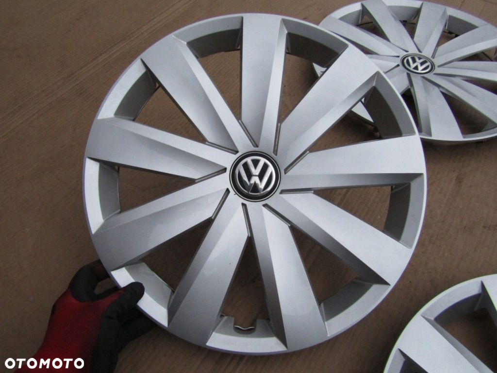 4x Kołpaki 16 VW Golf V VI VII VIII Jetta Touran Passat B5 B6 B7 Caddy - 12