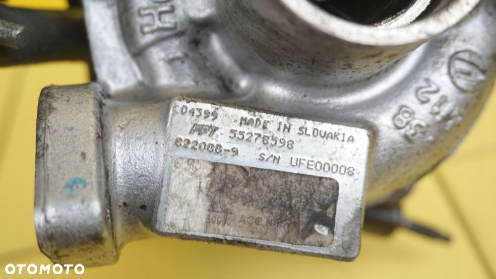 CORSA E ASTRA K 1.3 CDTI 18r 95KM B13DTE turbina turbosprezarka 55278598 - 6