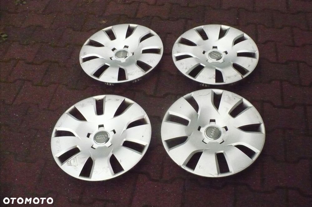 4x Kołpaki Dekle Koła AUDI Oryginał 16 Używane - 1