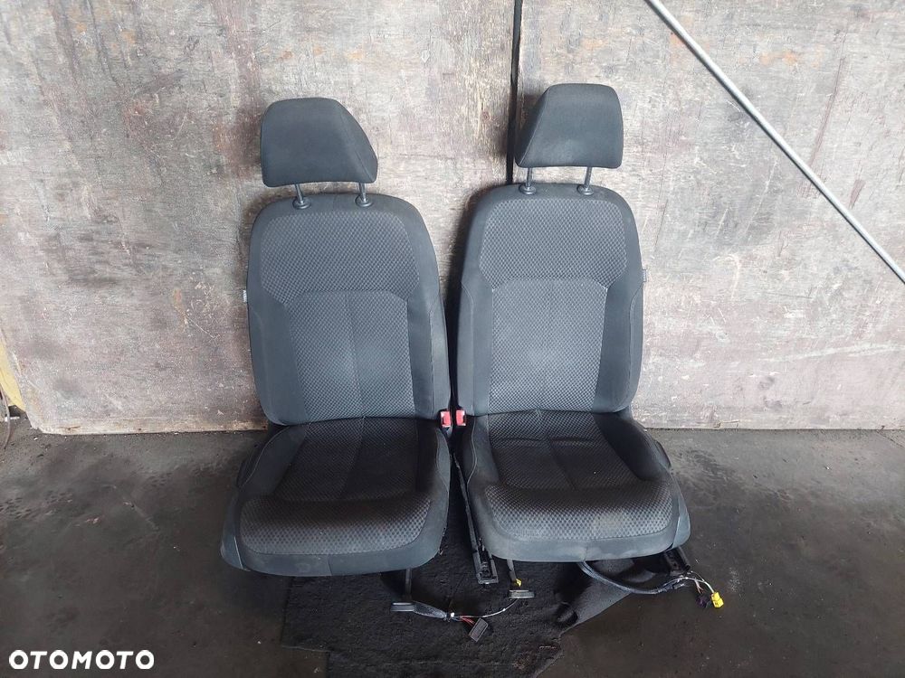 KOMPLET FOTELI LEWY PRAWY PRZÓD + KANAPA BOCZKI PASSAT B7 KOMBI ID: 236177 - 10