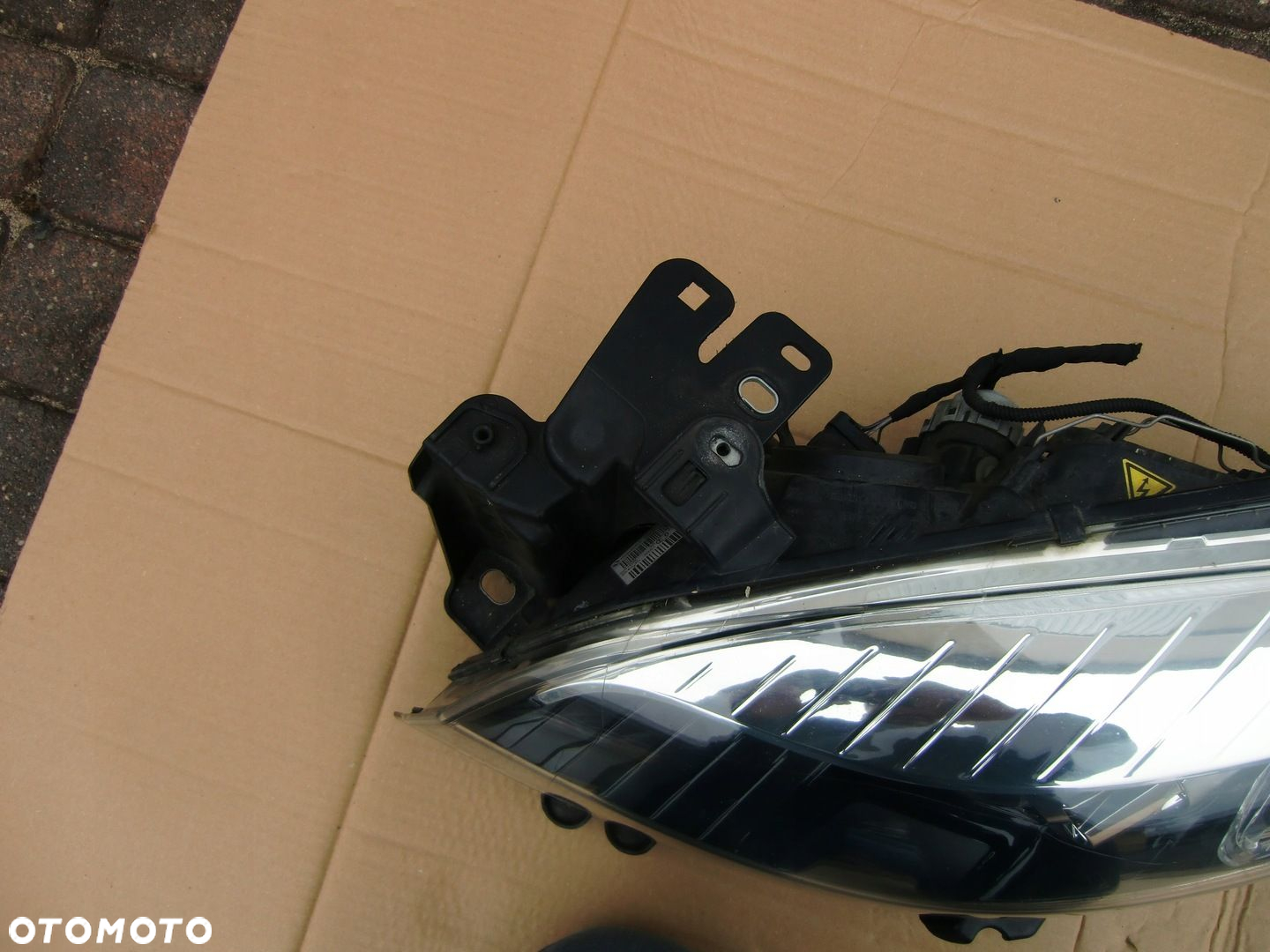 LAMPA LEWA ŚLIZG LED RENAULT MEGANE III LIFT XENON ŁADNA - 3