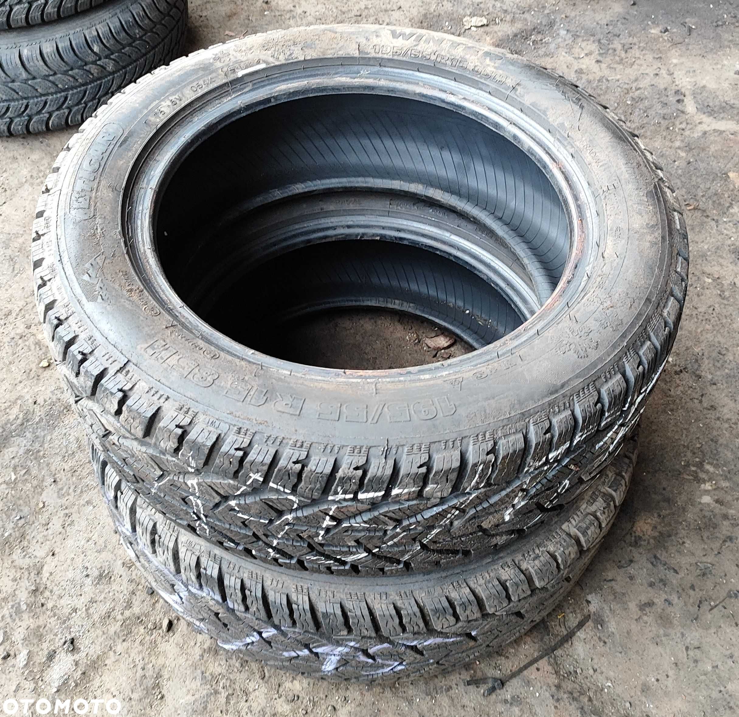 Opony zimowe LTICAR WINTER 195/55r15 2018r bieżnikowane 2 szt - 1