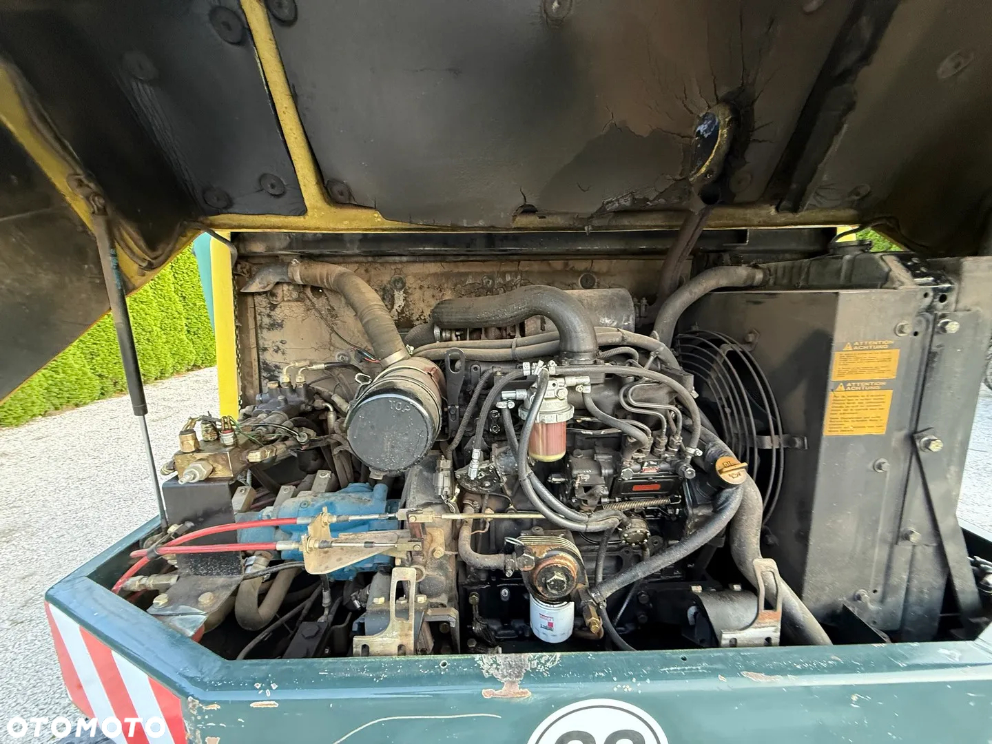 Yanmar B50W KOPARKA KOŁOWA/ 5 TON / MAŁE GABARYTY / BARDZO ZWROTNA / ZADBANA Z NIEMIEC / PIĘKNY STAN / ORYGINAŁ / B 50 W B75 B95 B110 / 70 75 80 90 100 110 / 308 310 / TEREX TW - 33
