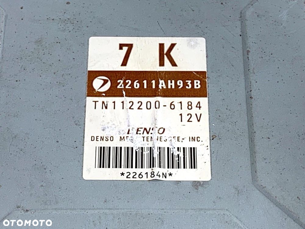 KOMPUTER SILNIKA  SUBARU OUTBACK (BL, BP) 2003 - 2010 2.5 AWD (BP9) 121 kW [165 KM] benzyna 2003 - - 4