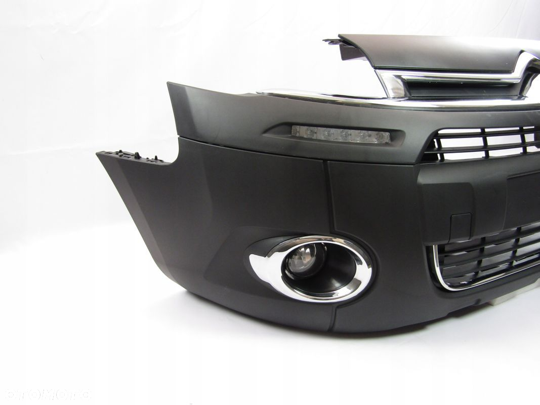 Zderzak przedni Citroen Berlingo 12 - 15 chromy halogeny LED Kompletny ! - 8
