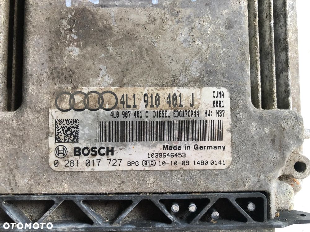 R47 . Komputer Sterownik Silnika 4L1910401J Audi Q7 4L 3.0 TDI 0281017727 - Gwarancja Wysyłka - 2
