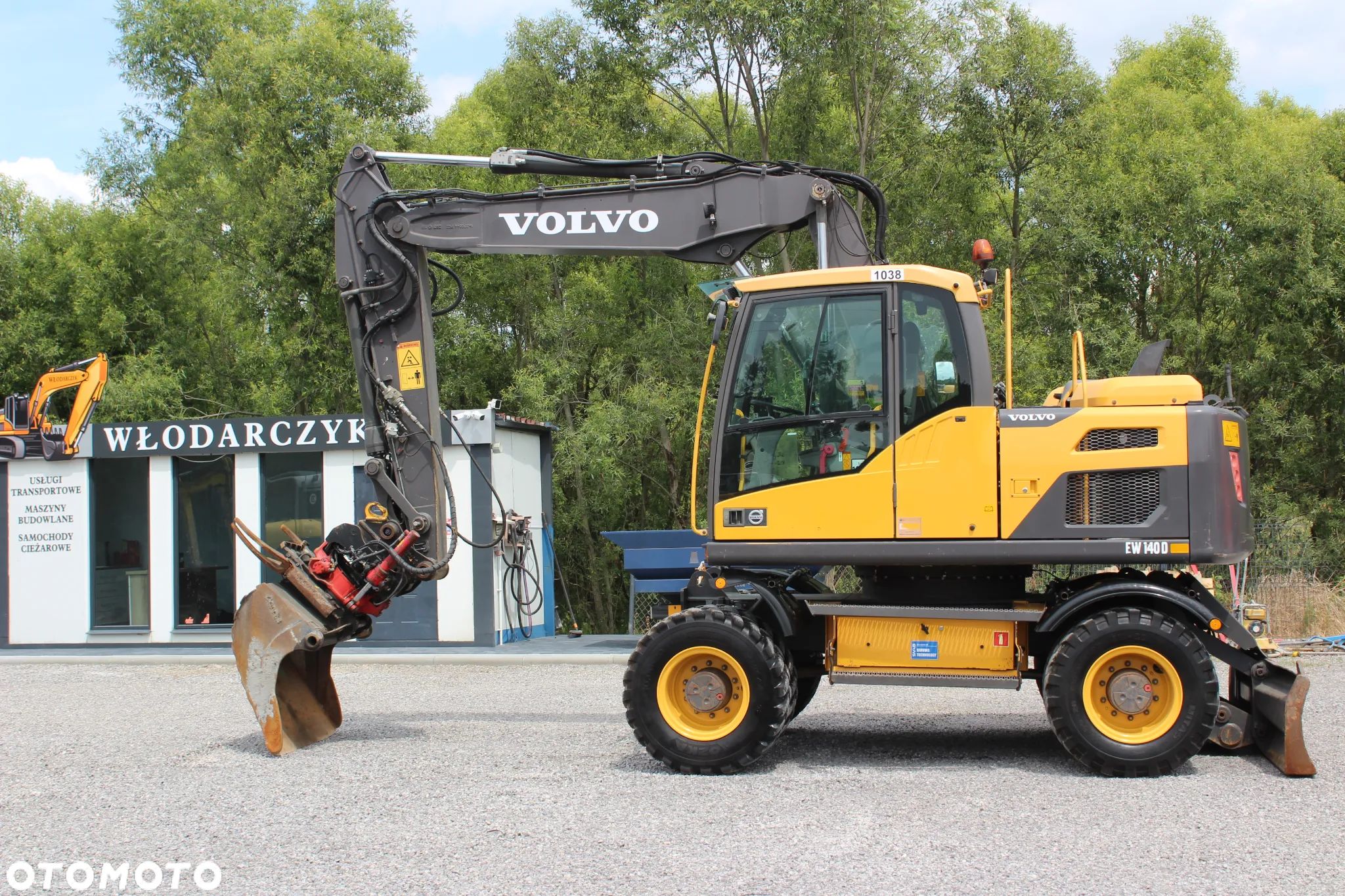 Volvo Ew140D Rototilt Szczypce Sprowadzona - 1