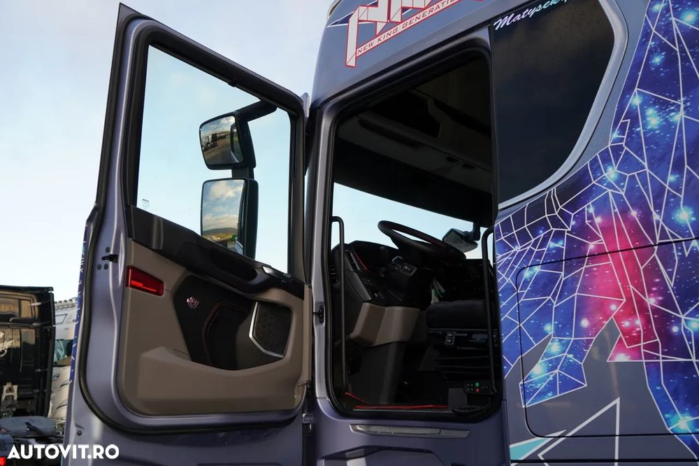 Scania S 580 / V8 / EDIȚIE LIMITATĂ ORIGINALĂ / NR. 010 / RETARDER / I-PARK COOL / AER COMPLET MATIC / PIELE / EXPRESS / - 21