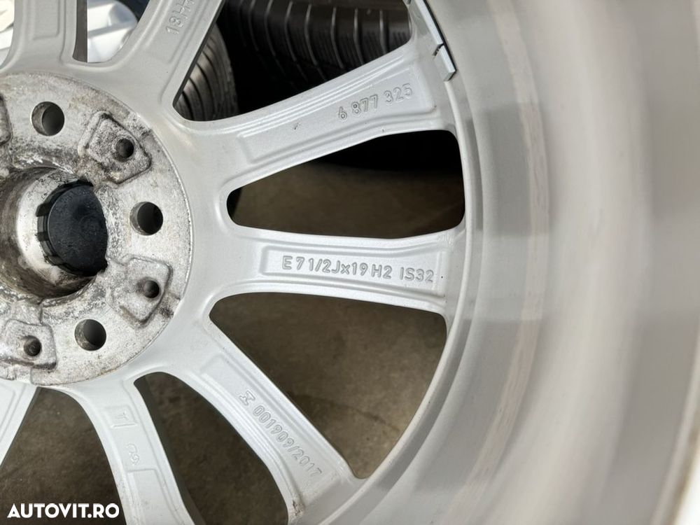 vând jante originale BMW X3-X4 pe 19”cu anvelope de iarnă - 7
