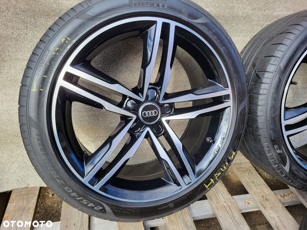 [K337] Koła aluminiowe 18 Cali 5x112 Pirelli 245/40 22r Audi LATO - 5