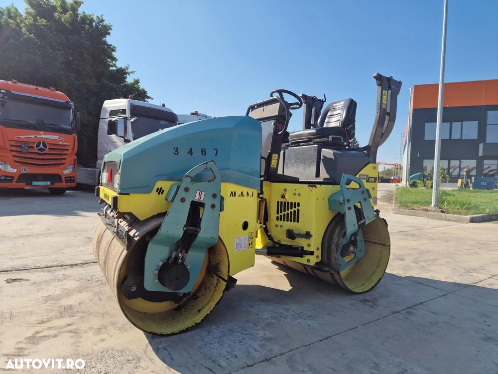 Ammann ARX 26, 934h, 2018, latime tambur 1,2m, 2,6t, sitem stropire, motor Yanmar 31CP, Lungime 2,3m, inaltime 2,1m, posiblitte leasing 3 ani, STARE FOARTE BUNA-PROMOTIE 19.900 Eur+Tva - 33