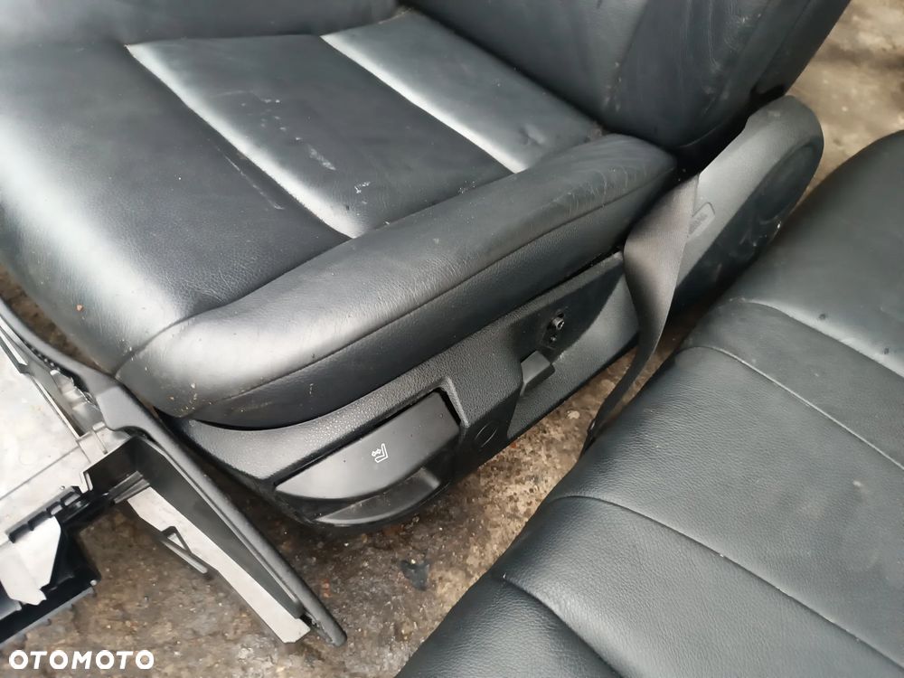BMW 5 F10 2012R KOMPLET FOTELI SKÓRY FOTEL KIEROWCY PASAŻERA TYŁ KANAPA ELEKTYCZNE - 6
