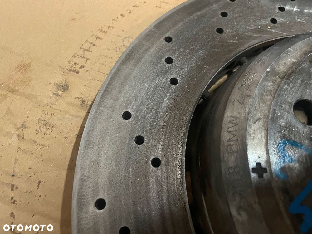 tarcze hamulcowe przód bmw e82 m e90 e92 e93 m3 m power ori bmw 2283386 385 - 4