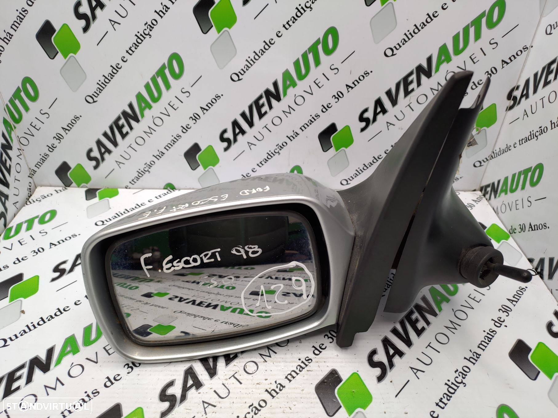 Espelho Retrovisor Esq Manual Ford Escort Classic (Aal, Abl) - 1