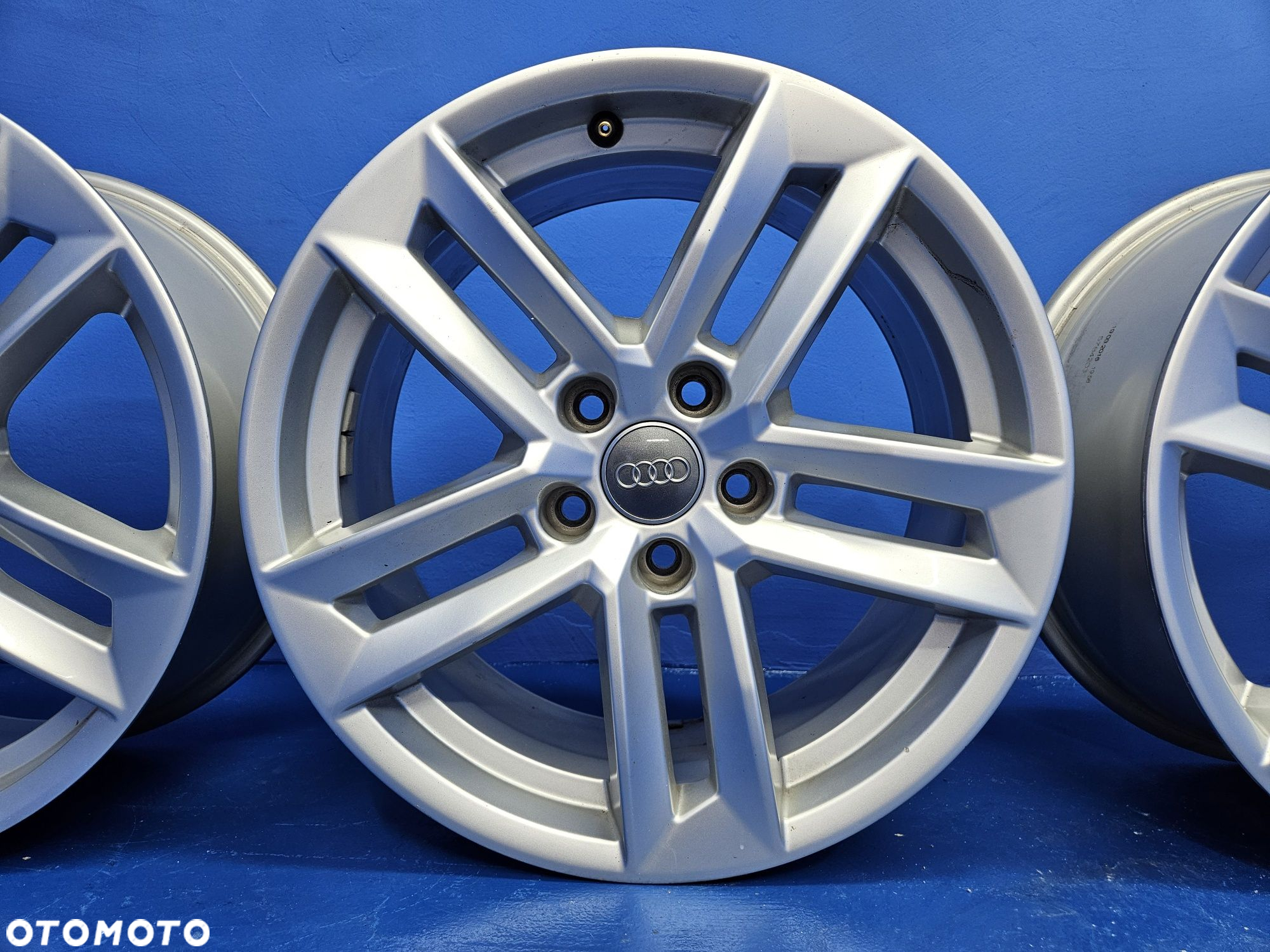 FELGI aluminiowe 17" AUDI A4 B9 jak nowe 7.5" 5x112 ET38 komplet oem - 3