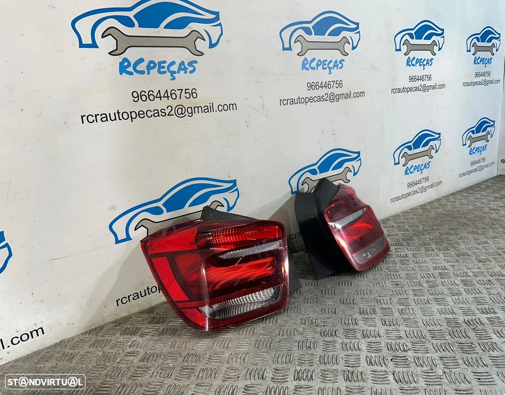 .Farolins Tras Traseiros Esquerdo Direito Originais BMW Serie 1 F20 5 portas F21 2 portas 2011 - 2019 - 15