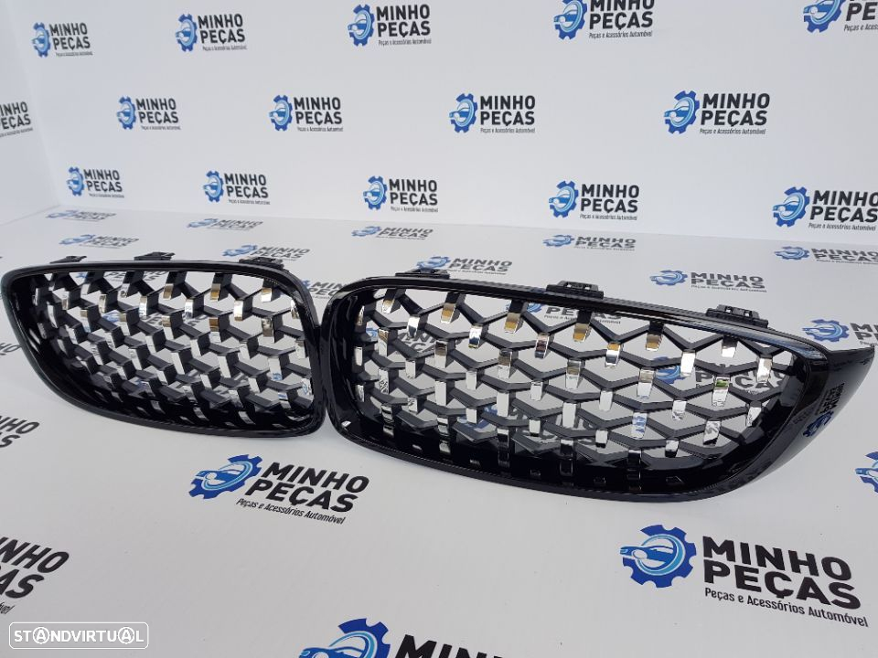 Grelhas Frontais BMW Série 4 (F32/F33/F36) Diamond - 4