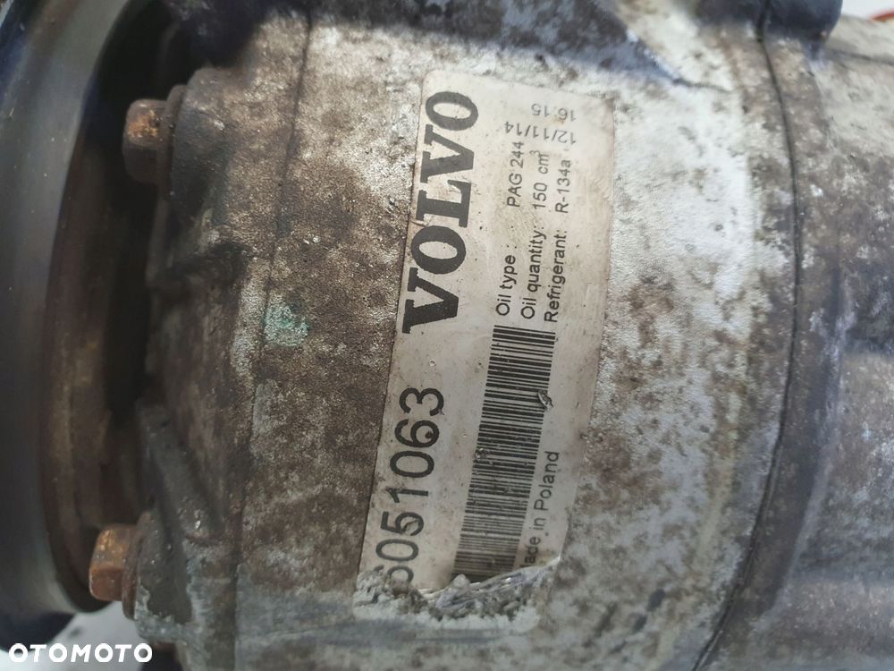 SPRĘŻARKA KLIMATYZACJI Volvo V70 III 2.4 D5 _ pompa 36051063 - 6