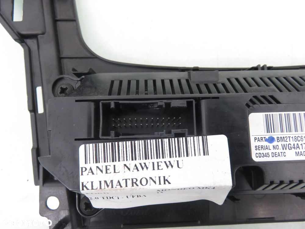 KLIMATRONIK FORD MONDEO MK4 IV LIFT  BM2T18C612HB BS7118522 - 8