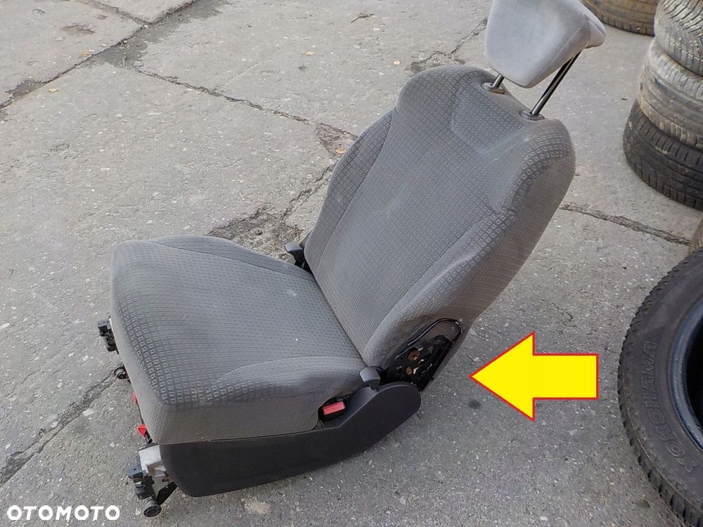 PEUGEOT 807 LANCIA PHEDRA FIAT ULYSSE CITROEN C8 FOTEL FOTELE PASAŻERA - 3