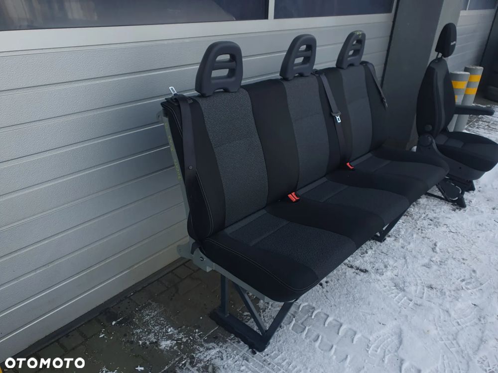 Kanapa, Ławka, Fotel 3-osobowy Fiat Ducato 19r podsufitka brygadówka - 2