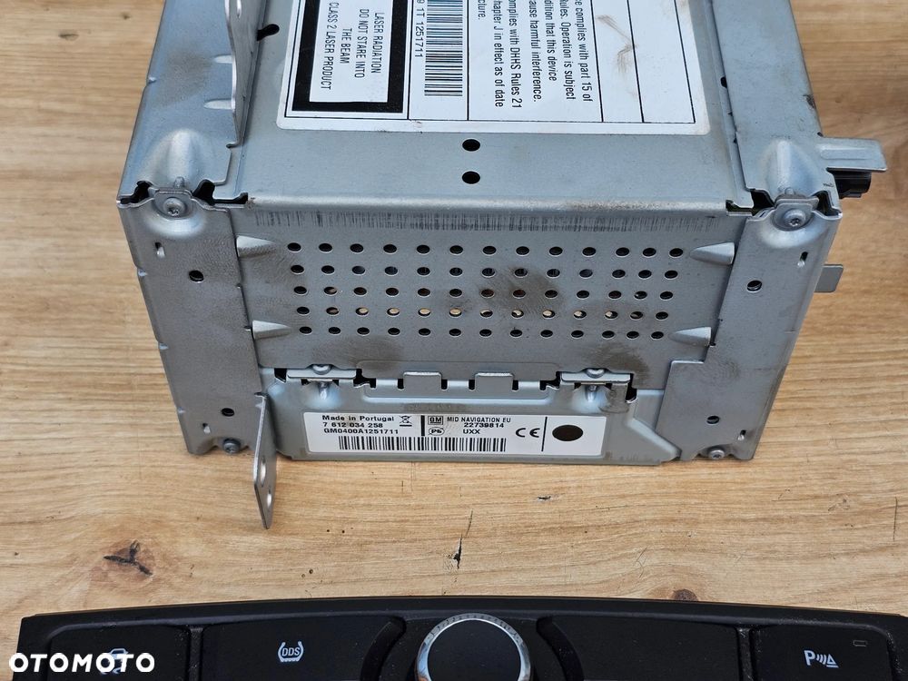 RADIO NAWIGACJA KOLOROWA OPEL MERIVA B DVD 800 NAVI CZARNA KOMPLET EUROPA - 10