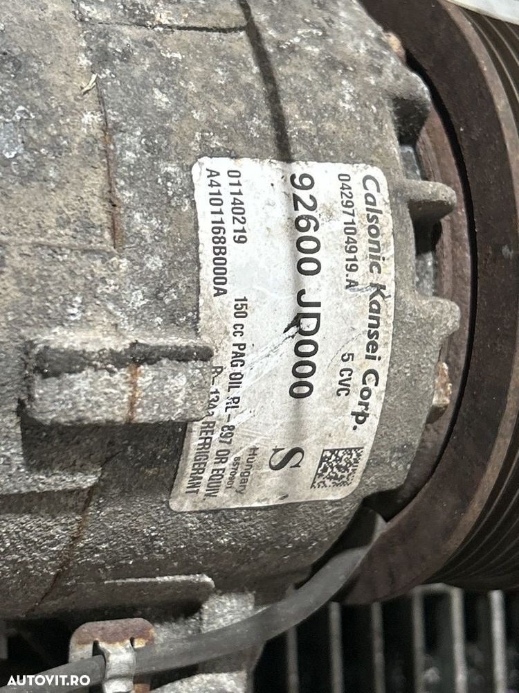 Compresor clima Nissan Qashqai 1.6 Benzina 2008 - 2010 HR16DE (1286) 92600JD000 - 5