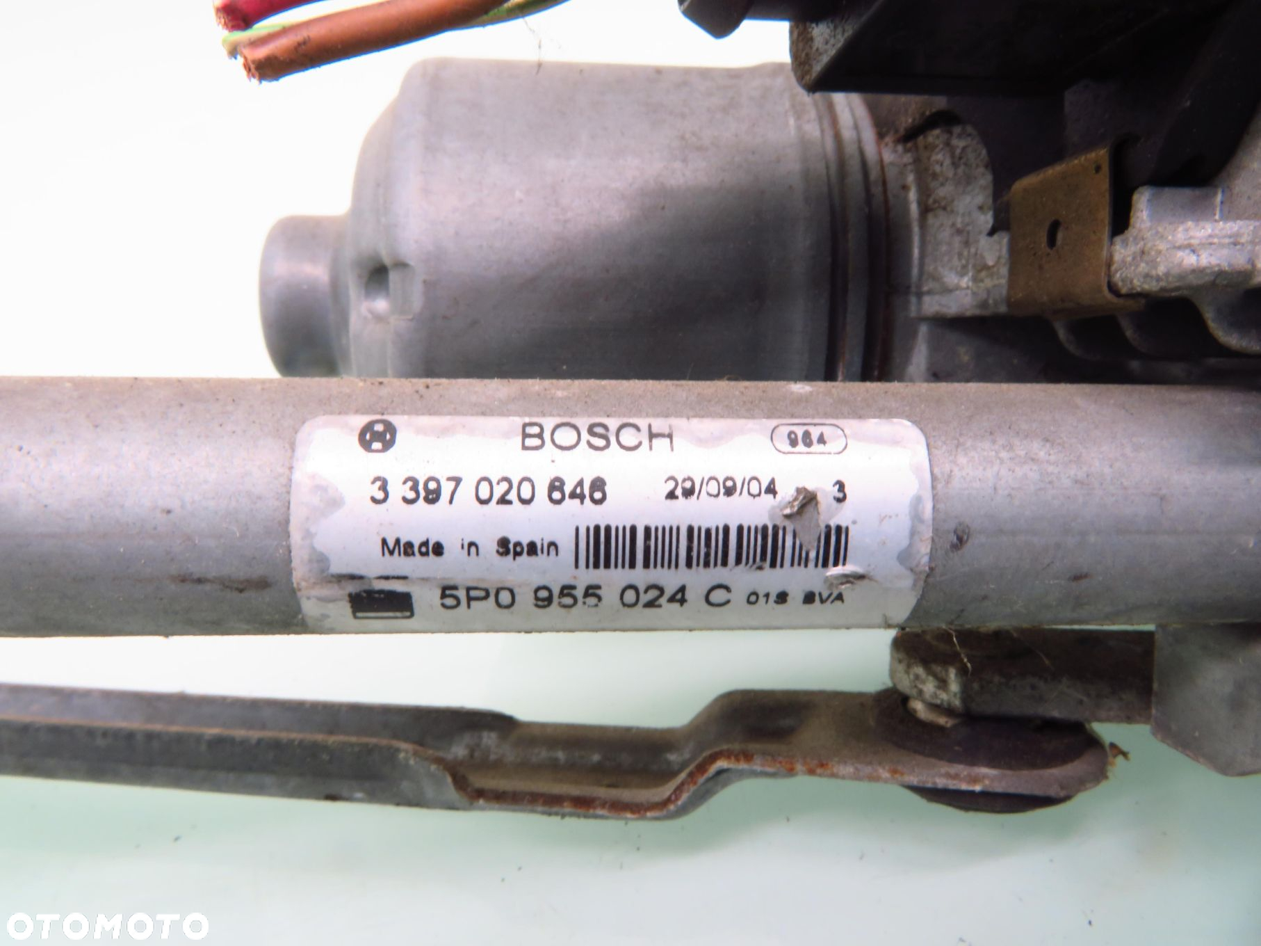 MECHANIZM WYCIERACZEK SEAT ALTEA 5P0955024C 0390241759 3397020646 - 4