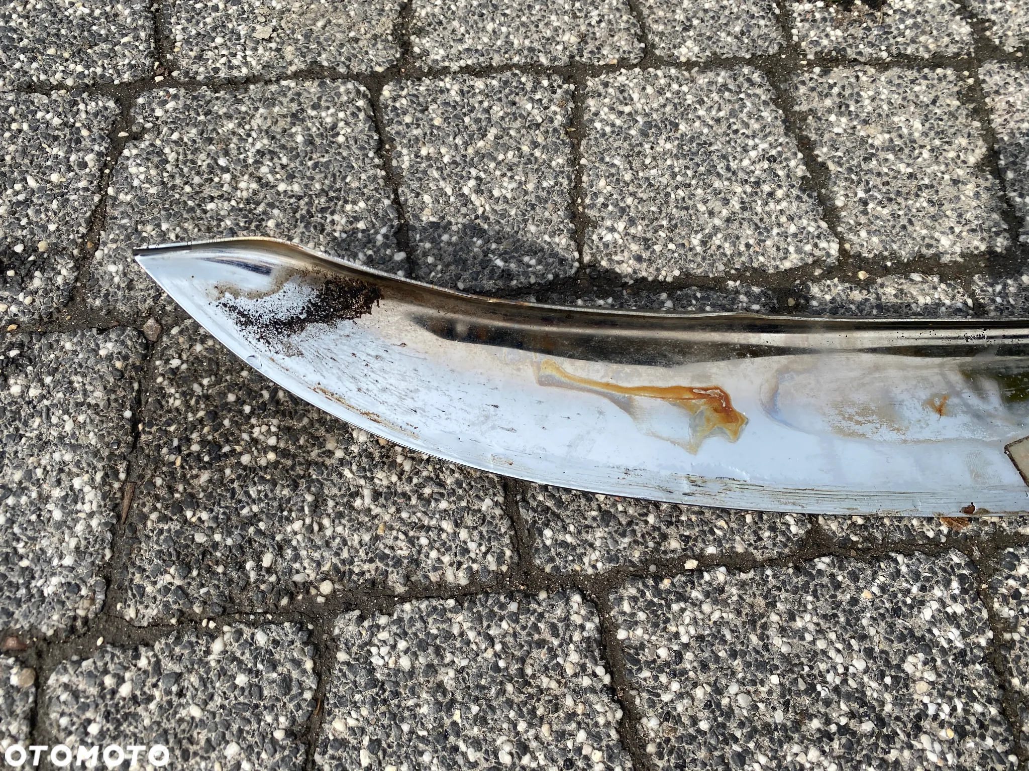 NADKOLE CHROM LEWE PRAWE TYŁ PRZÓD CHROM MERCEDES W107 R107 C107 SLC - 20