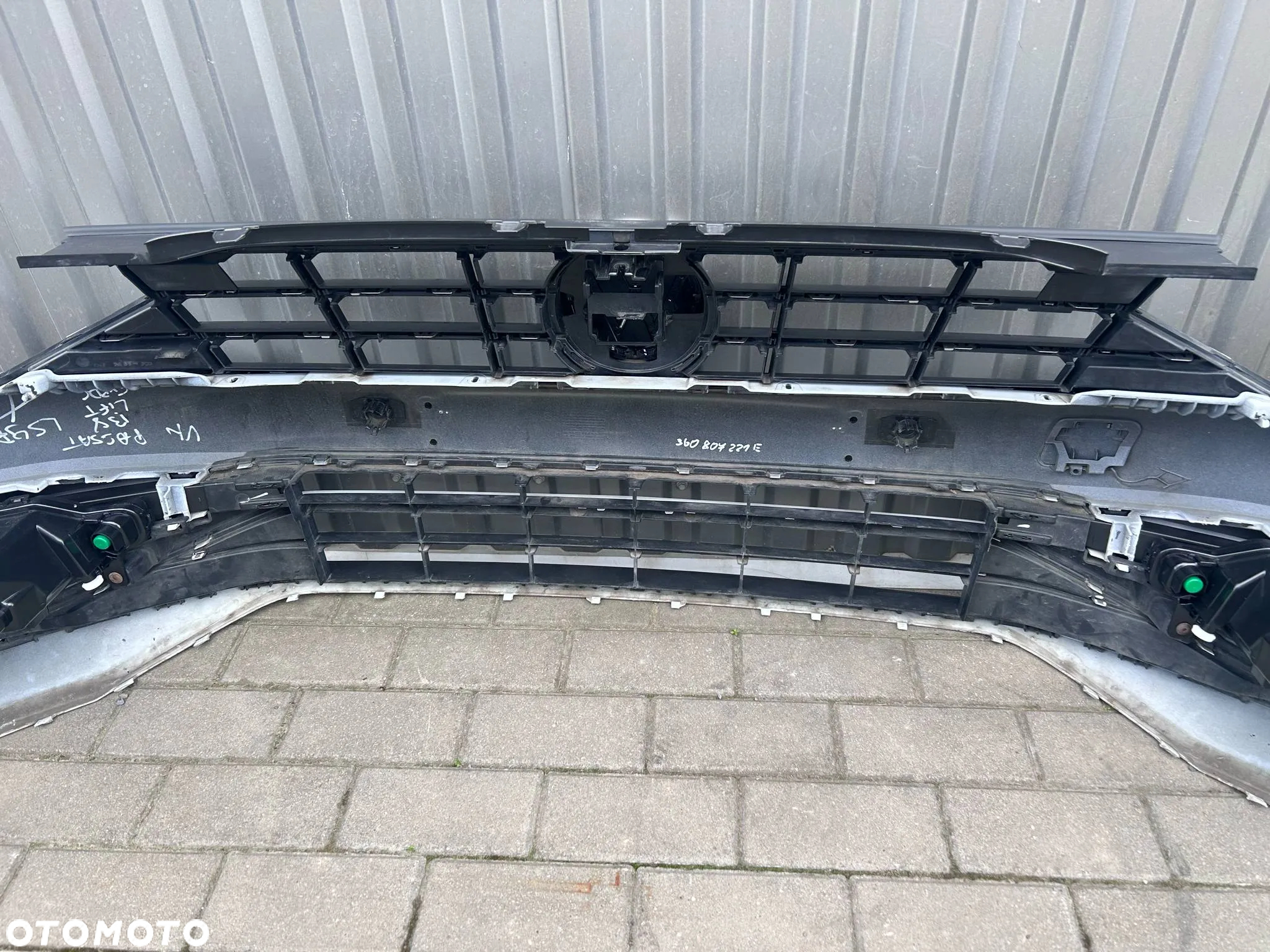 Vw Passat B8 Lift Zderzak Przód Przedni Kompletny 6xPDC LS9R - 8