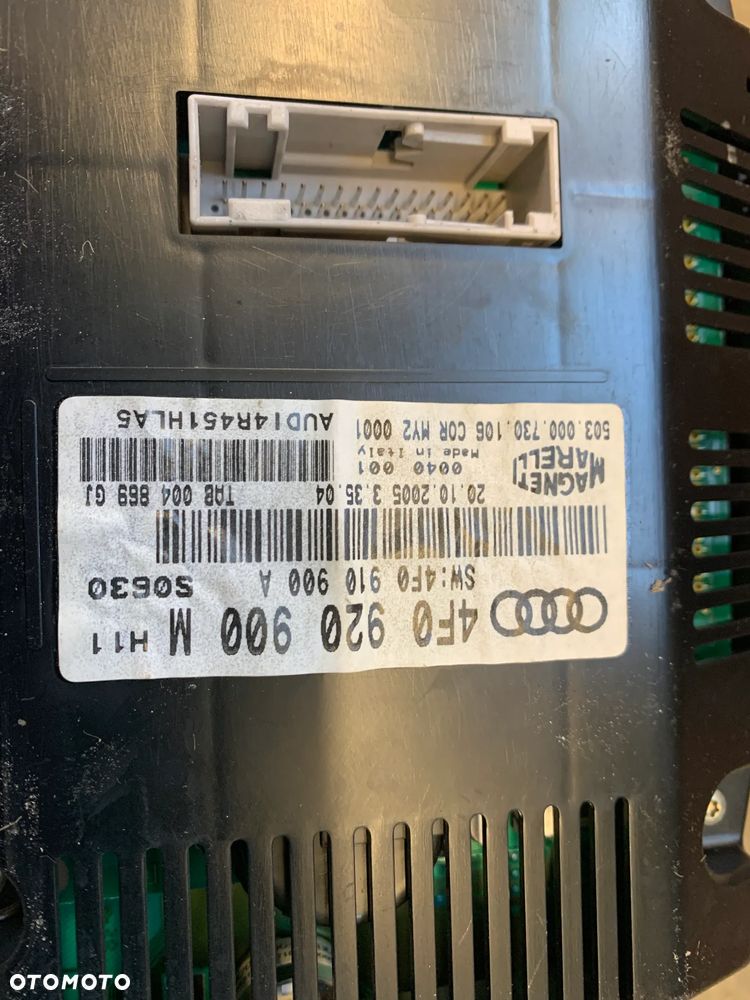 zestaw startowy do odpalenia 4F0910552R A6 C6 2.4 BDW - 6