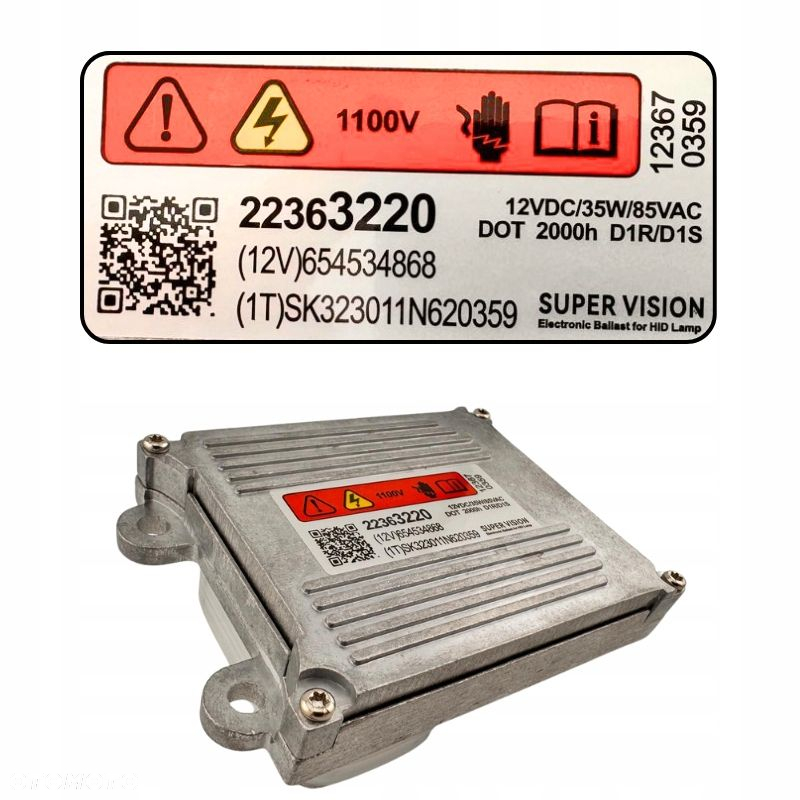 PRZETWORNICA XENON FORD SAAB OPEL LAND ROVER ASTON MARTIN MERCURY DDLT005 - 3
