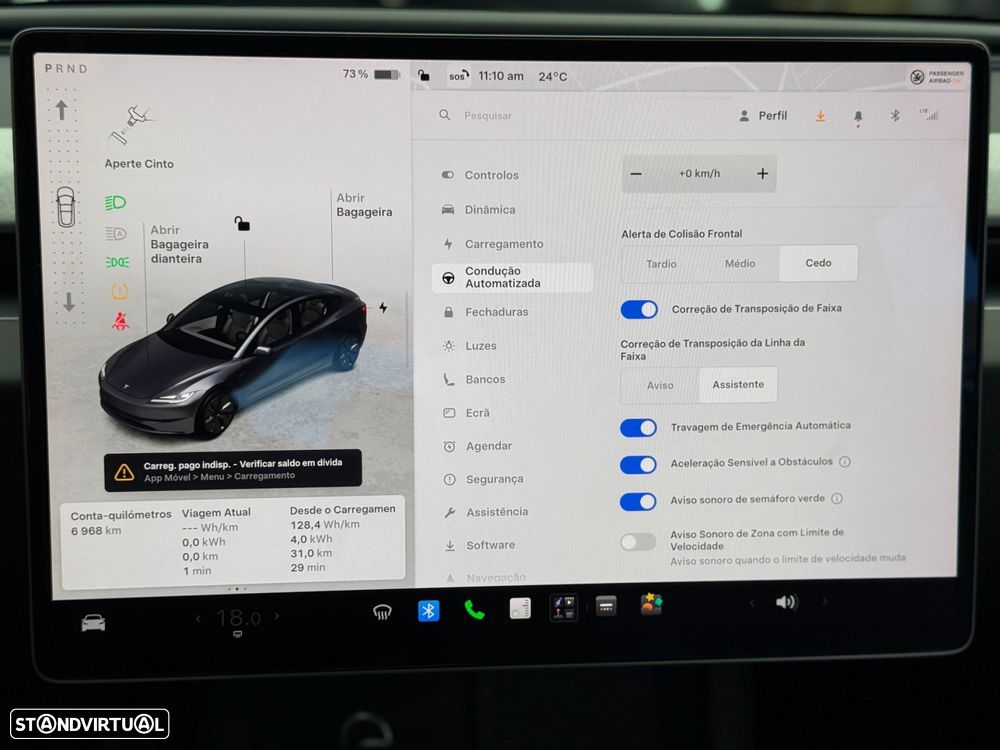 Tesla Model 3 Tração Traseira Premium - 35