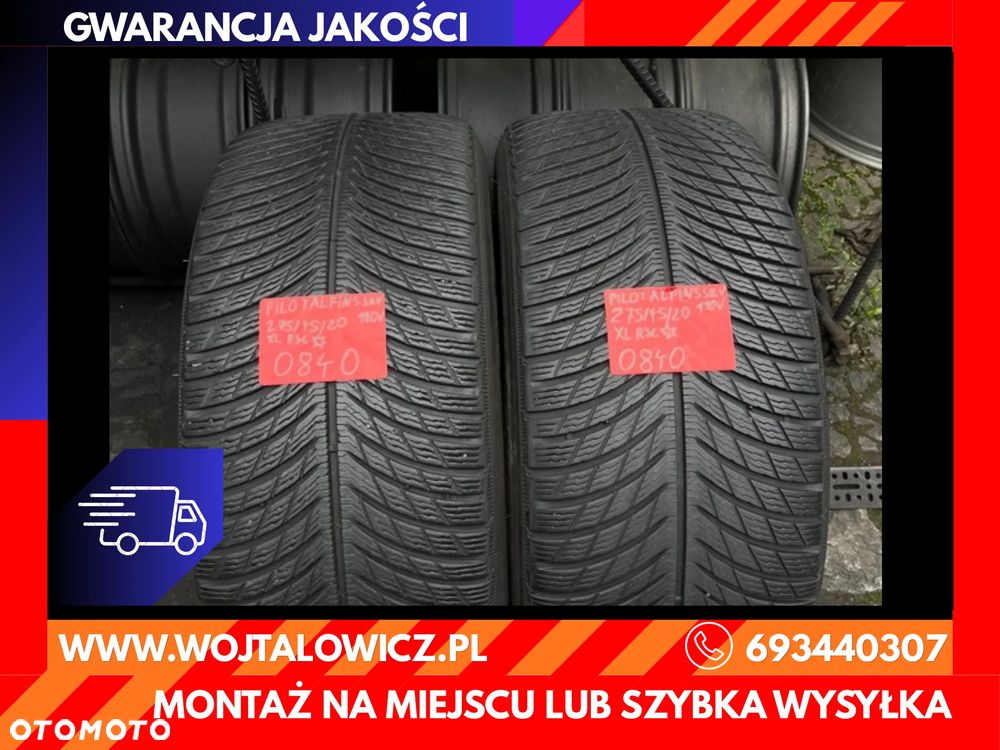 Michelin Pilot Alpin 5 SUV ZP 275 45 20 Run Flat 2szt Zima