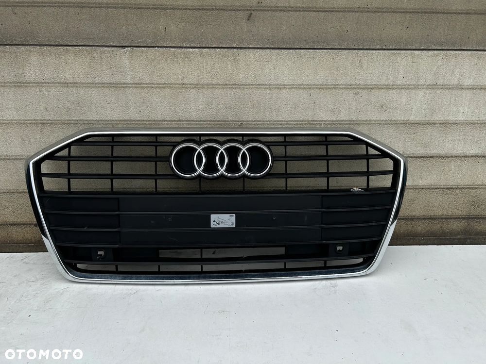 AUDI A6 C8  4K0853651 4K0853653  ATRAPA GRILL CHROM ZDERZAK PRZÓD PRZEDNI - 1
